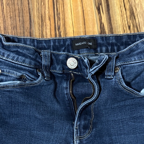 Classic Dark Blue Skinny Jeans - Picture 2 of 9